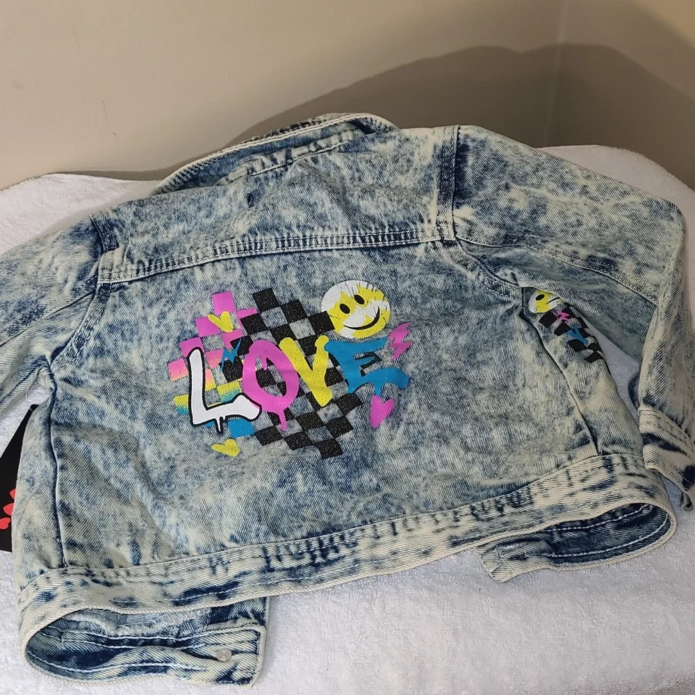 Girls Jean Jacket - Picture 2 of 4